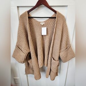 oversized comfy cardi